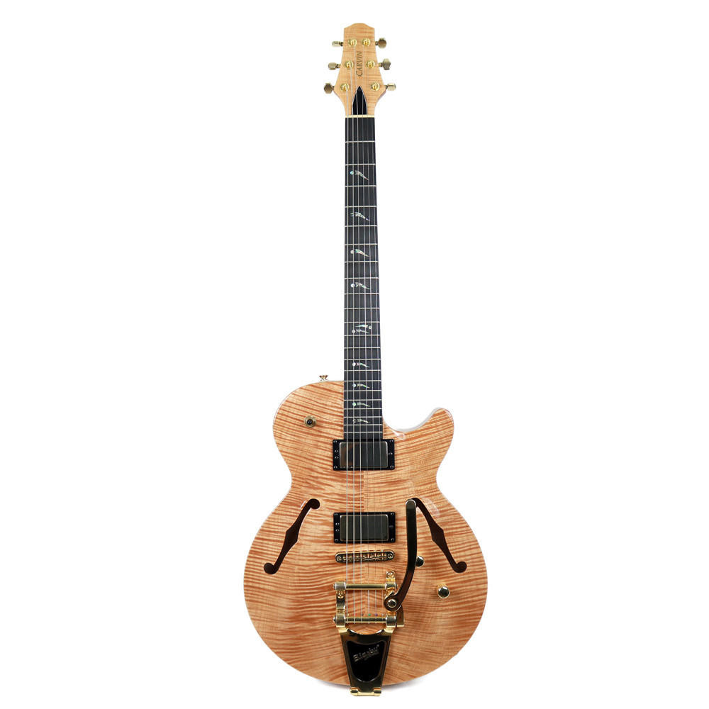 Used USA Carvin Custom Shop SH-550 Electric Guitar Natural Flame
