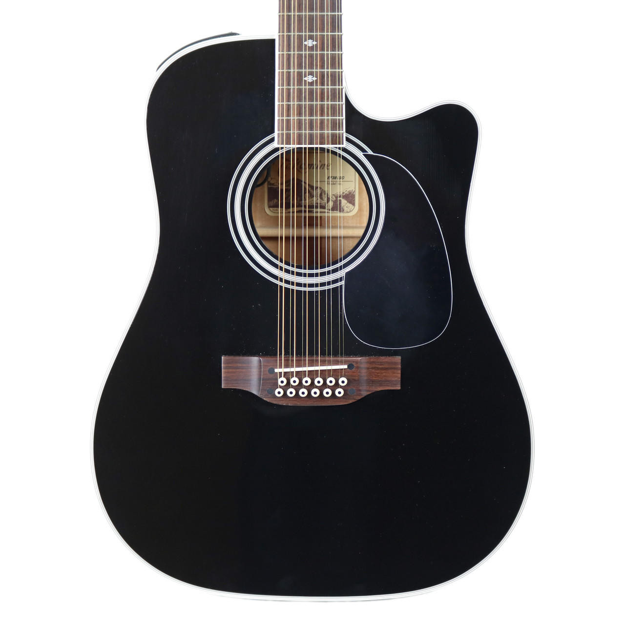 2010 Takamine EF381SC 12-String Dreadnought Acoustic Electric