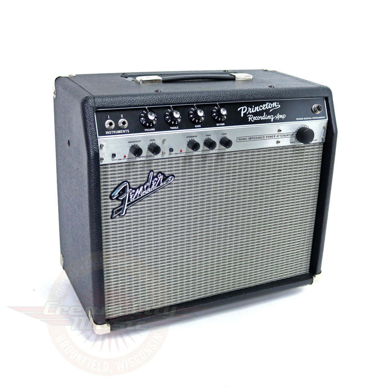 2006 Fender Princeton Recording 15W 1x10 Tube Combo Amp | Cream