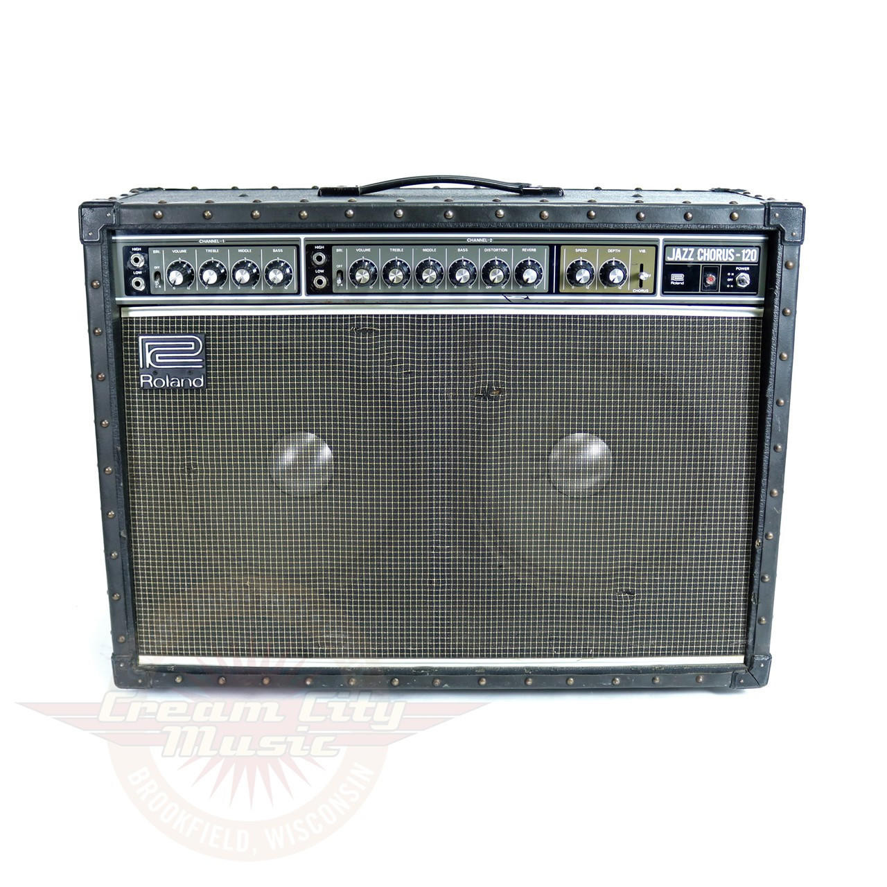 【メンテナンス済】 初期型ヴィンテージ　Jazz Chorus JC-120 Vintage 1985 Roland JC-120 Jazz Chorus 120W 2x12 Stereo Guitar Amp