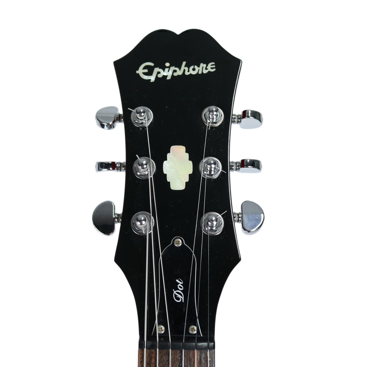 2008 Epiphone Dot Semi-Hollow Body Electric Guitar Dark Cherry