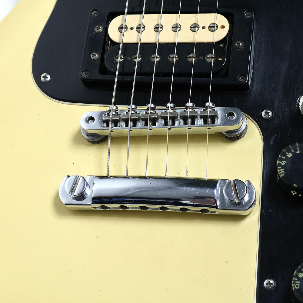 Vintage 1980 Gibson Sonex-180 Custom Electric Guitar White | Cream