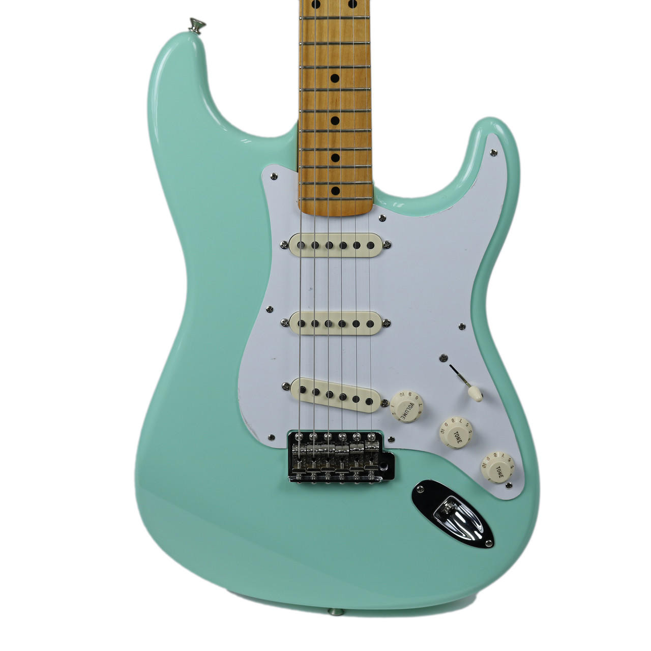 2003 Fender Stratocaster 50's Reissue Electric Guitar Surf Green