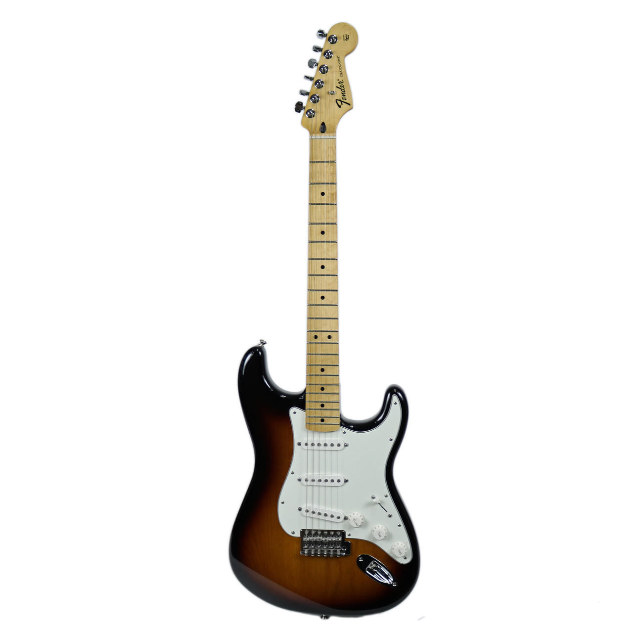 2013 Fender Standard Stratocaster Electric Guitar Sunburst Finish