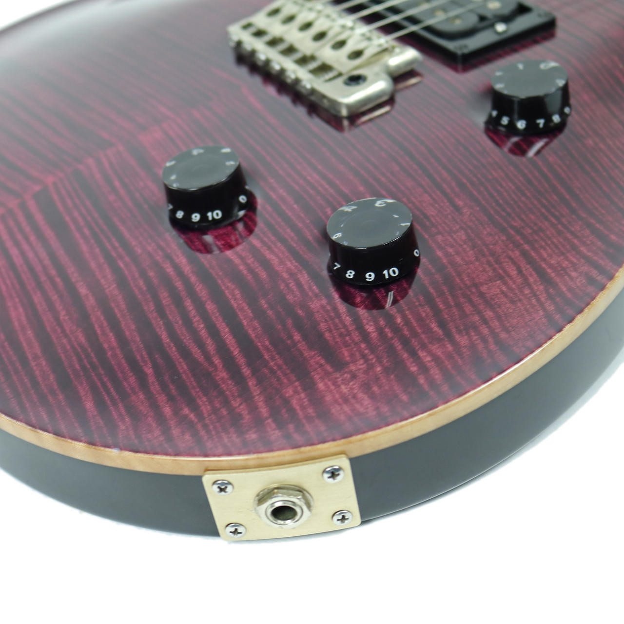 1997 Paul Reed Smith PRS Custom 24 Ten Top Electric Guitar Purple