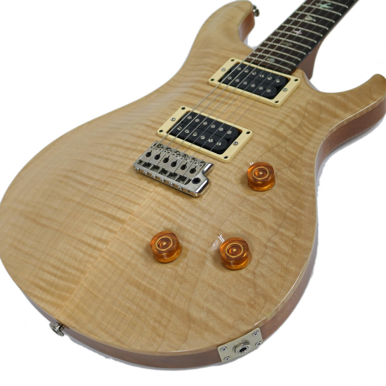2004 Paul Reed Smith PRS Custom 24 Ten Top Electric Guitar Natural