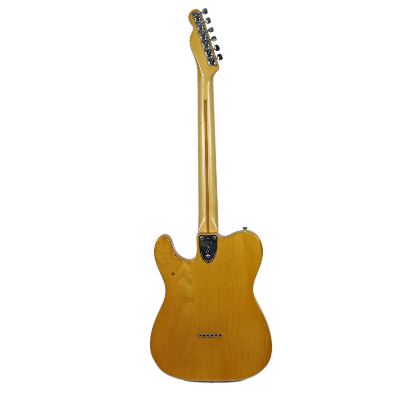 Vintage 1975 Fender Telecaster Custom Electric Guitar Natural