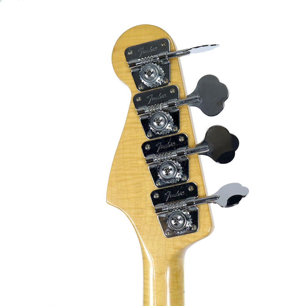 Vintage 1980 Fender Jazz Bass Trans Red Finish | Cream City Music