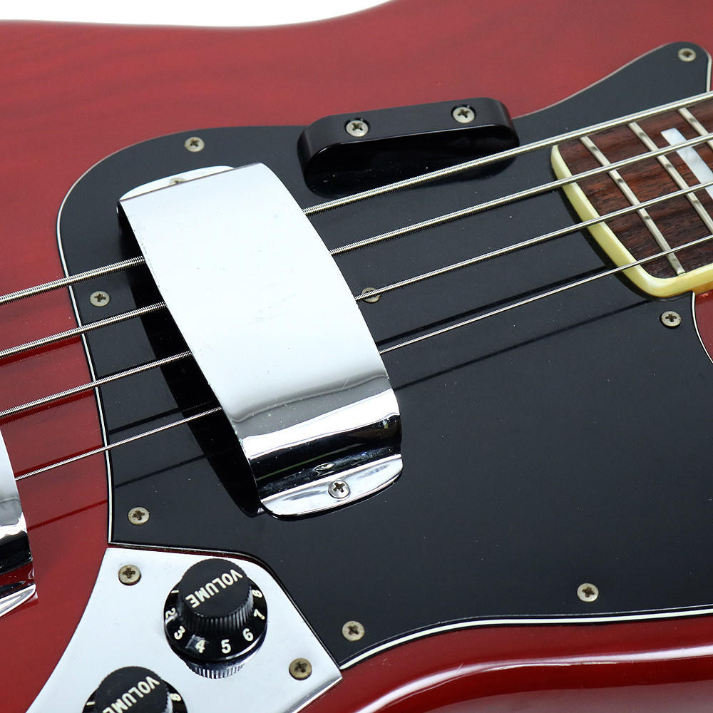 Fender Jazz Bass ブラック/レッド fender-1970-jazz-bass-trans-