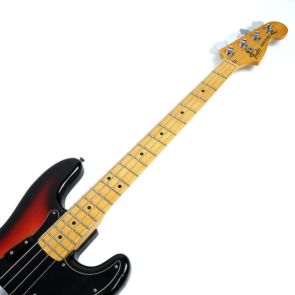Vintage 1980 Fender Precision Bass Sunburst Finish | Cream City Music
