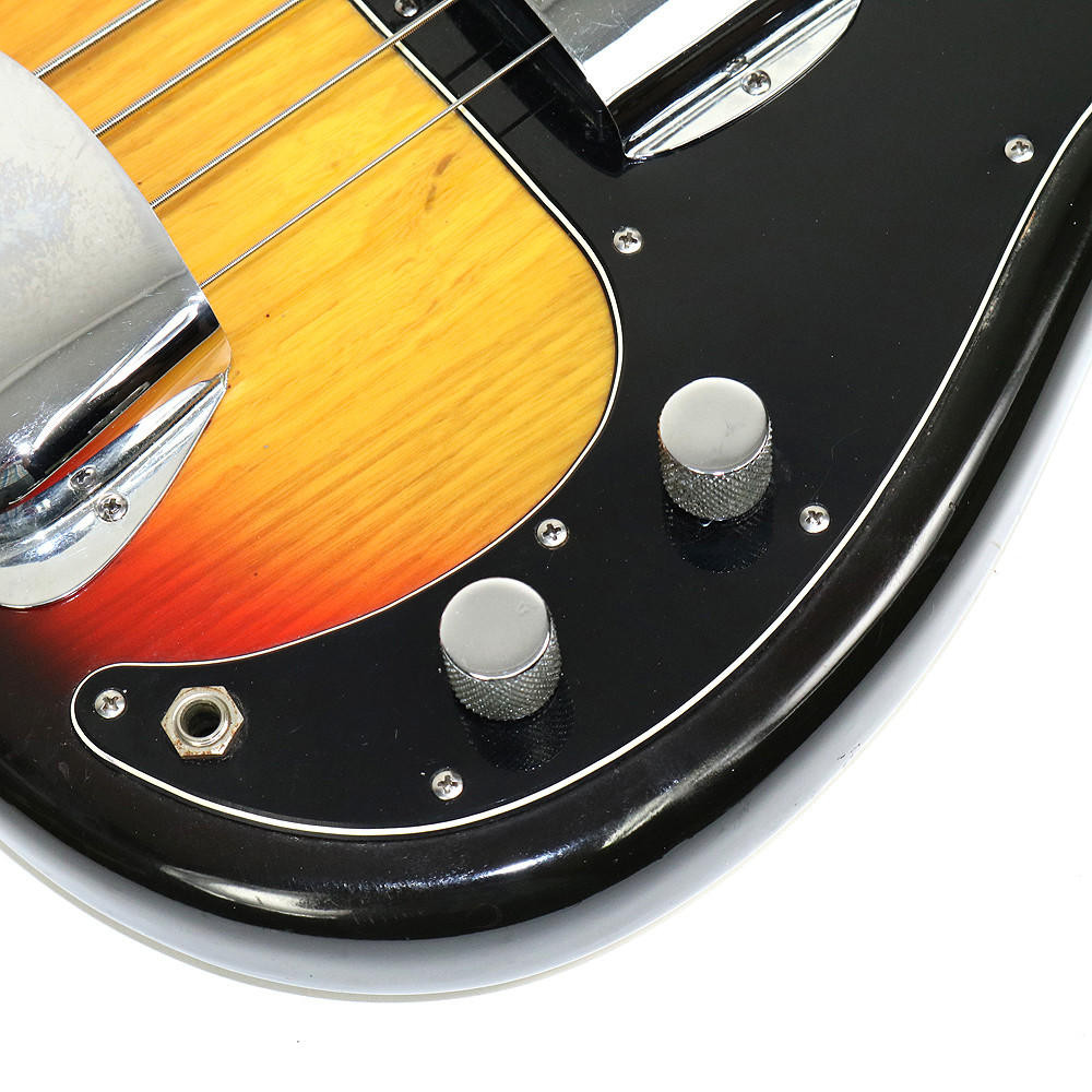Vintage 1980 Fender Precision Bass Sunburst Finish | Cream City Music