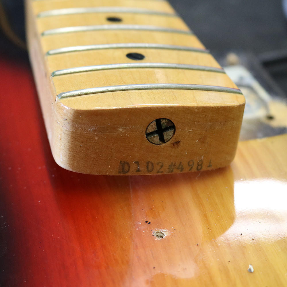 Vintage 1980 Fender Precision Bass Sunburst Finish | Cream City Music