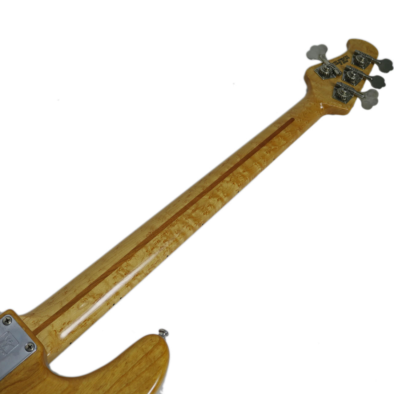 1990 Ernie Ball Music Man Stingray 4 Bass Guitar Natural Finish