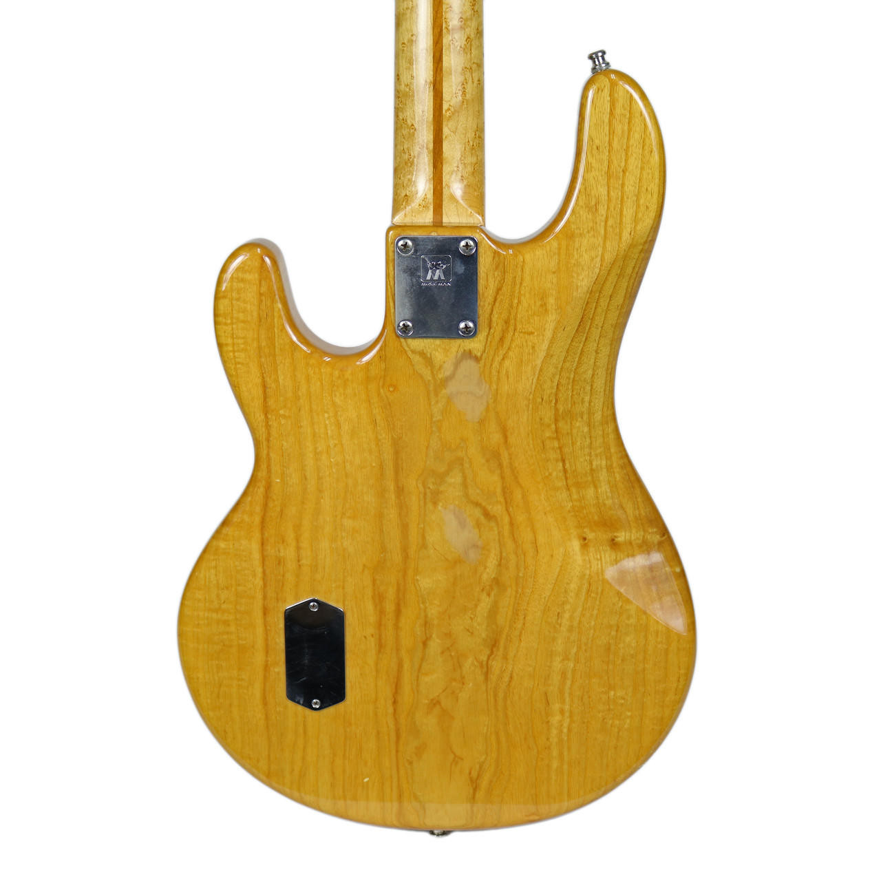 1990 Ernie Ball Music Man Stingray 4 Bass Guitar Natural Finish