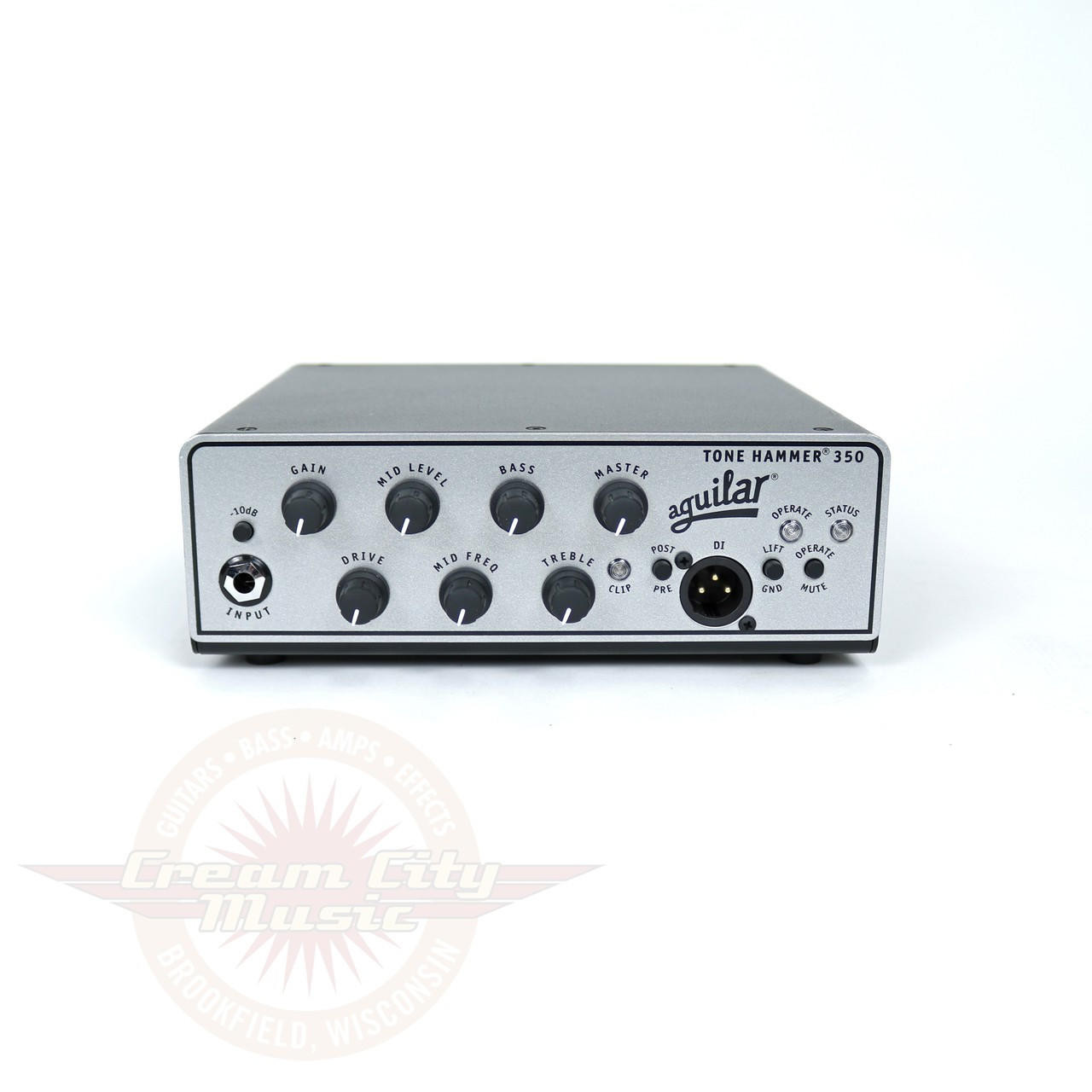 Aguilar Tone Hammer 350W Lightweight Bass Amp Head | Cream City Music