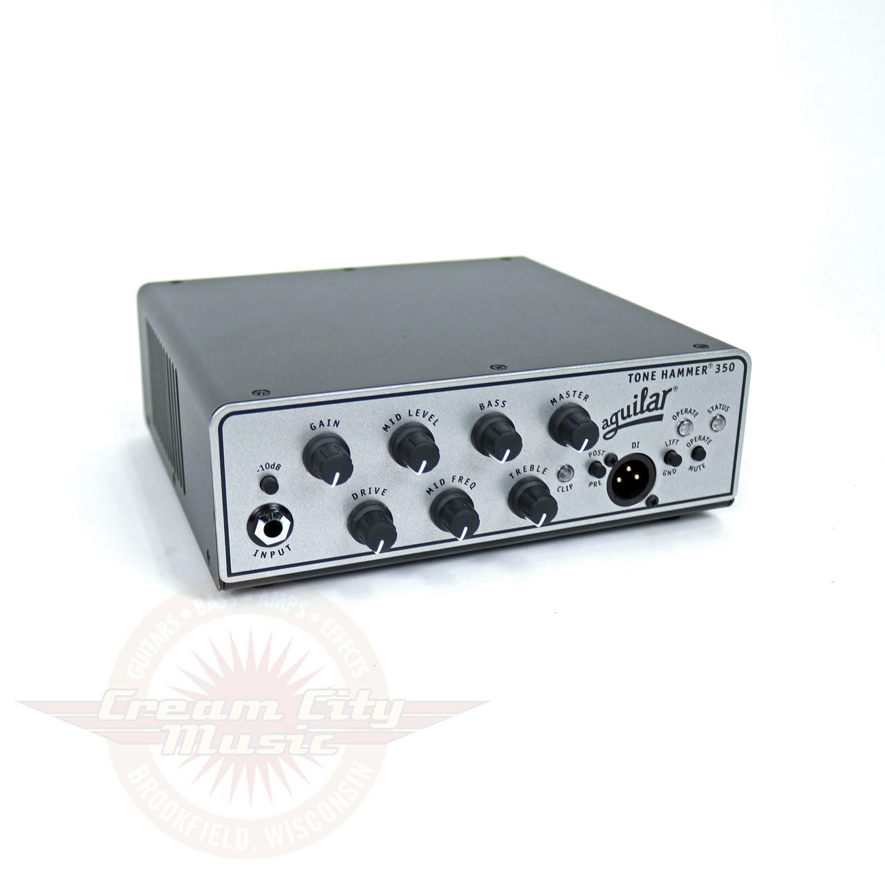 Aguilar Tone Hammer 350W Lightweight Bass Amp Head | Cream City Music