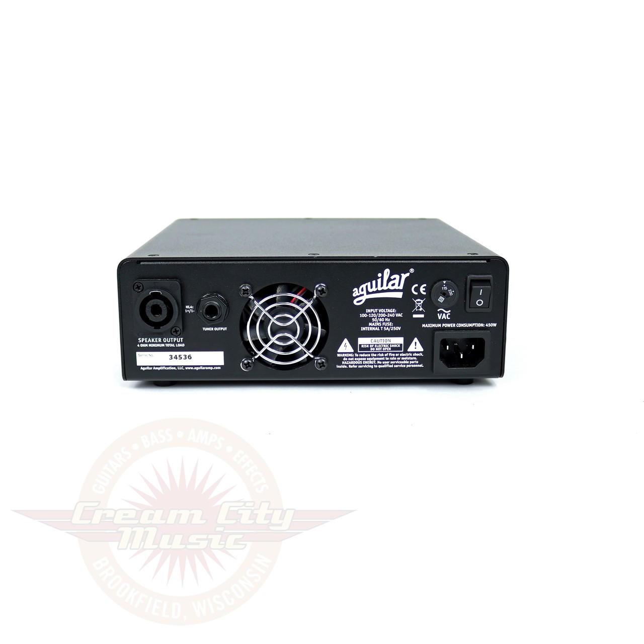 Aguilar Tone Hammer 350W Lightweight Bass Amp Head | Cream City Music Aguilar Tone Hammer 350W Lightweight Bass Amp Head | Cream City Music