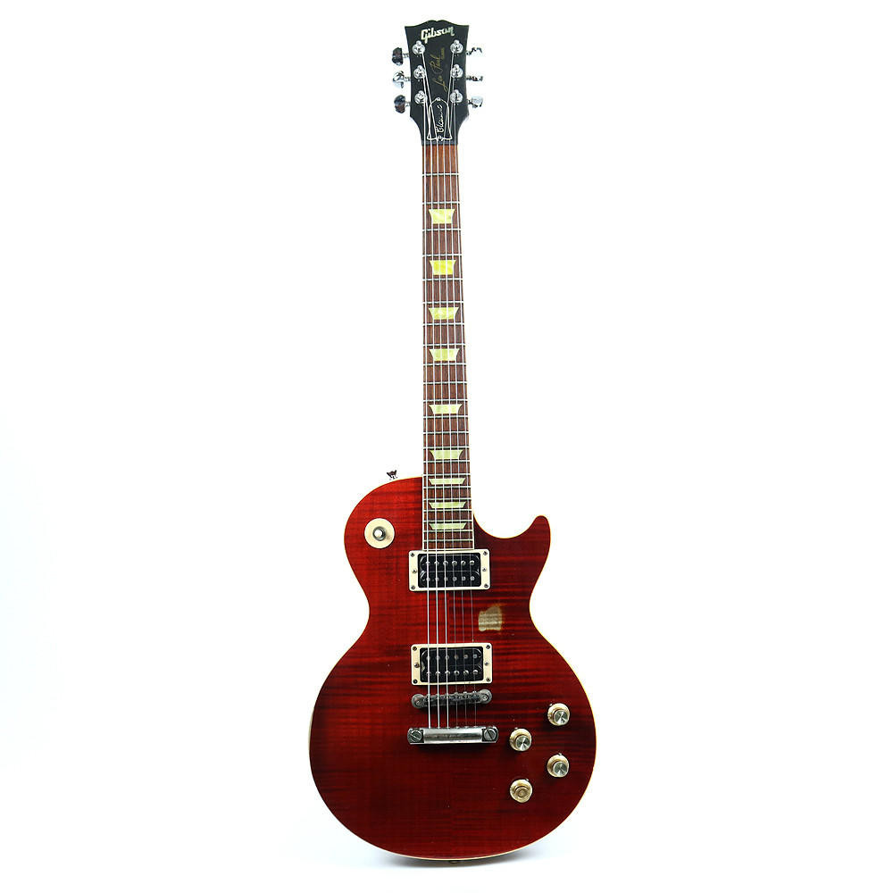 2000 Gibson Les Paul Classic Plus Top Electric Guitar Cherry