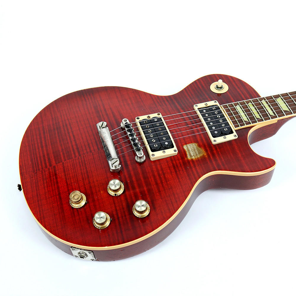 2000 Gibson Les Paul Classic Plus Top Electric Guitar Cherry