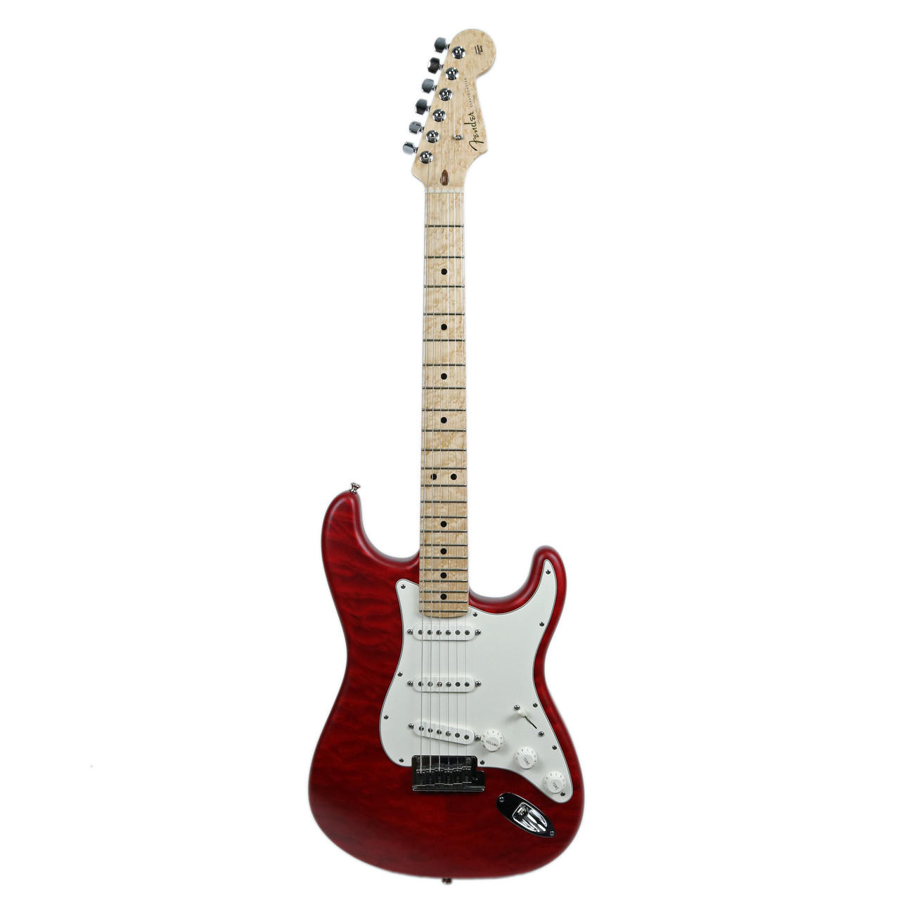 2013 Fender Custom Shop Deluxe Quilt Top Stratocaster Satin Red