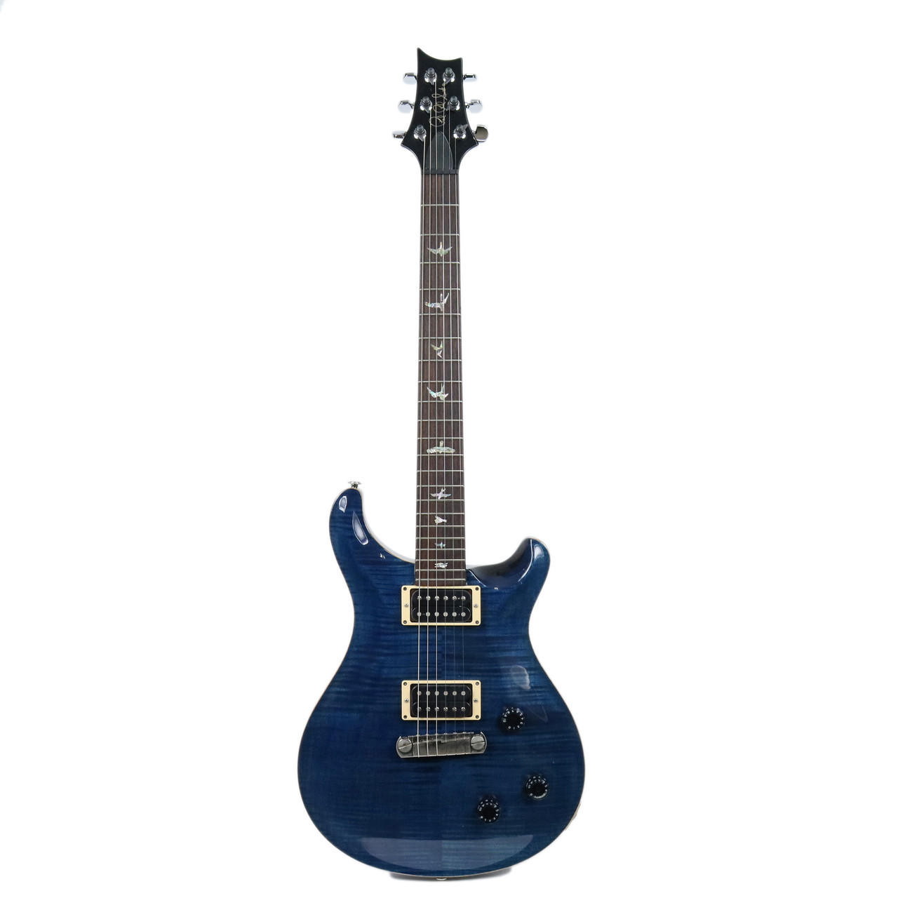1997 PRS Paul Reed Smith Custom 22 Ten Top Transparent Blue Finish