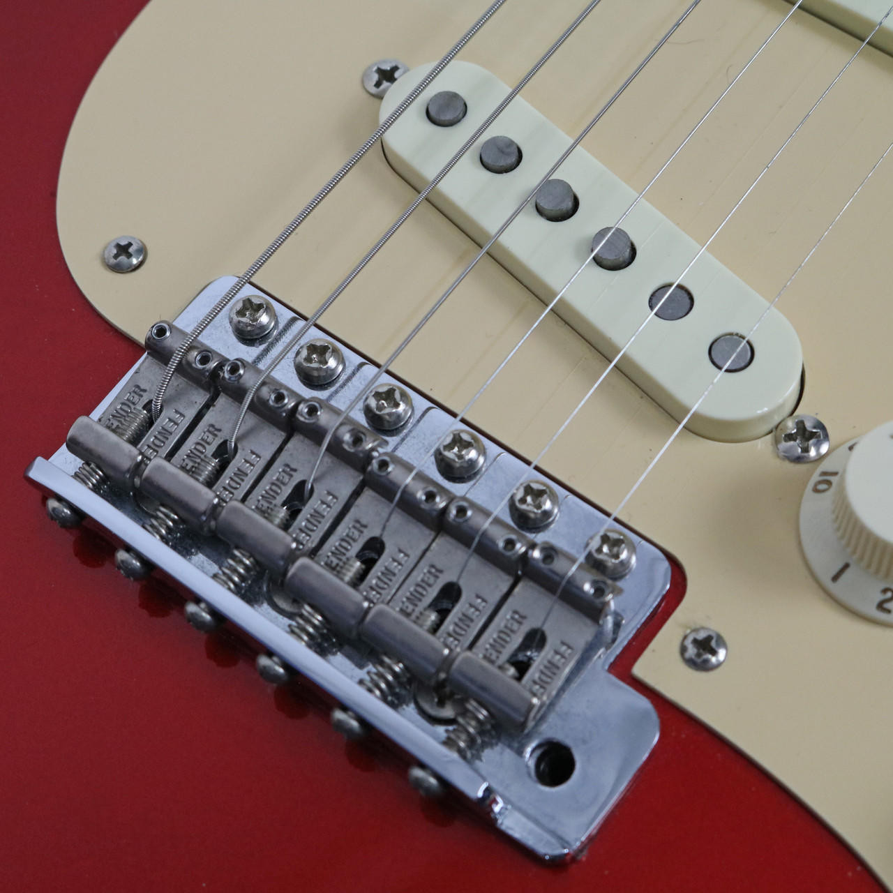 2006 Fender Eric Johnson Signature Stratocaster Candy Apple Red