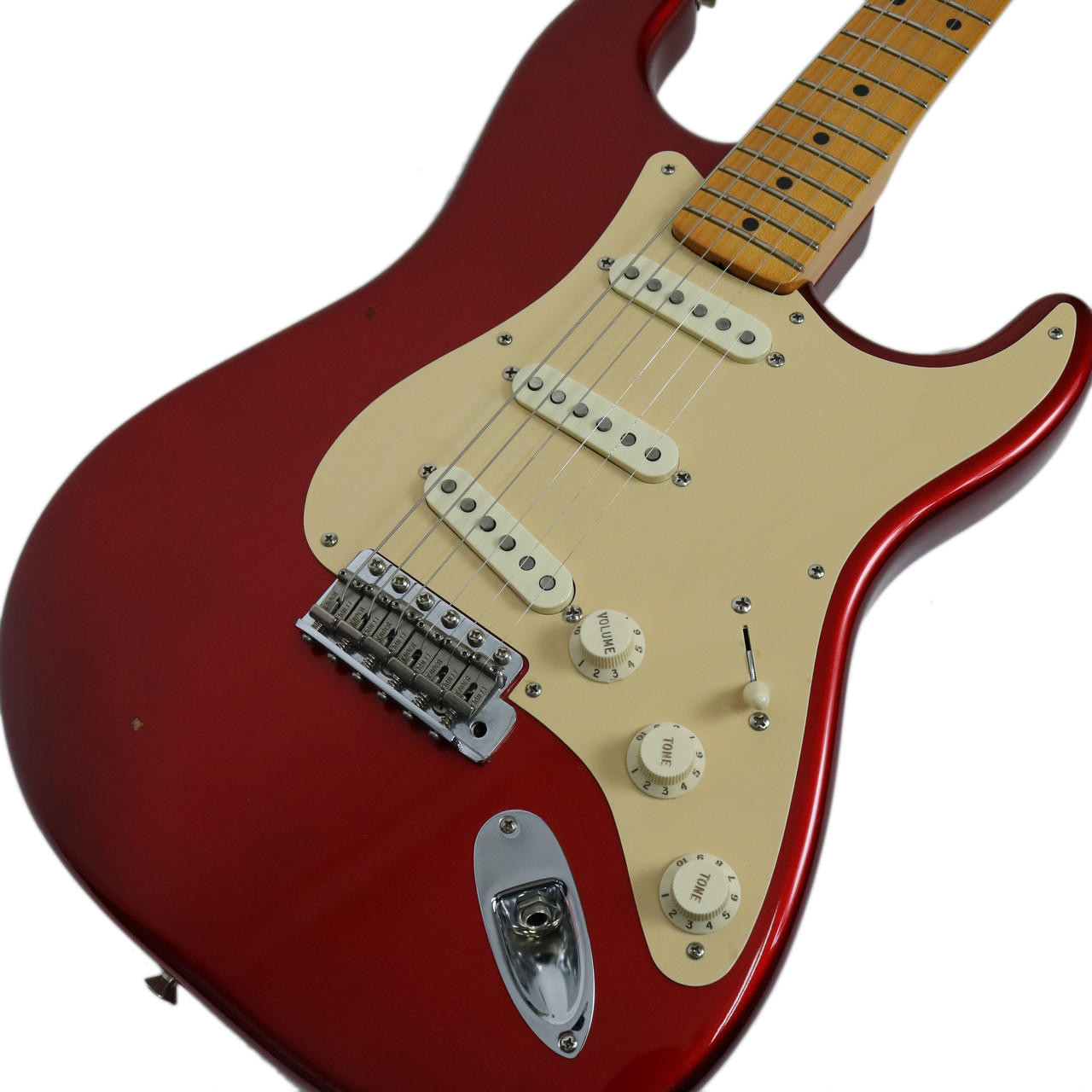 2006 Fender Eric Johnson Signature Stratocaster Candy Apple Red