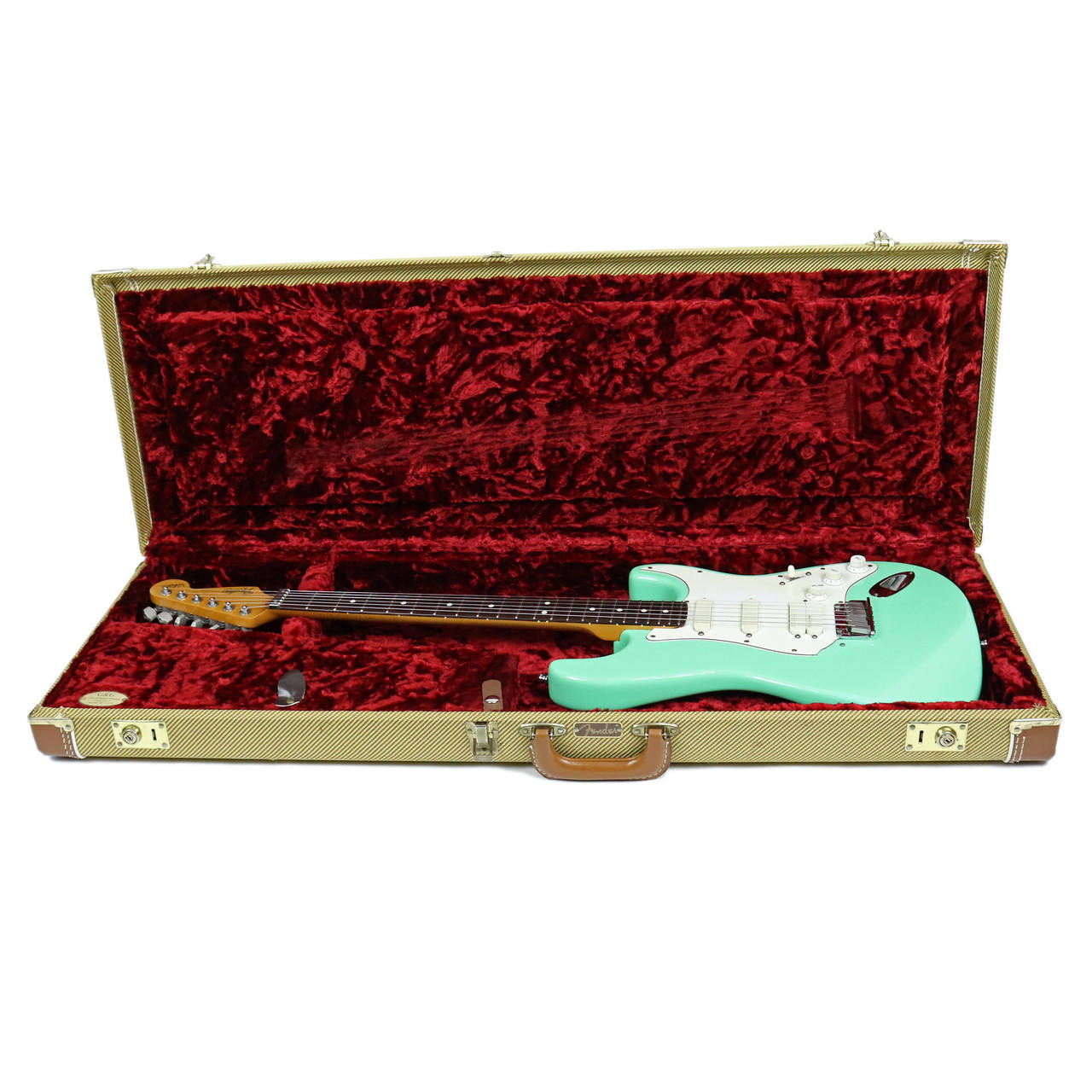 1991 Fender Jeff Beck Signature Stratocaster Surf Green Finish