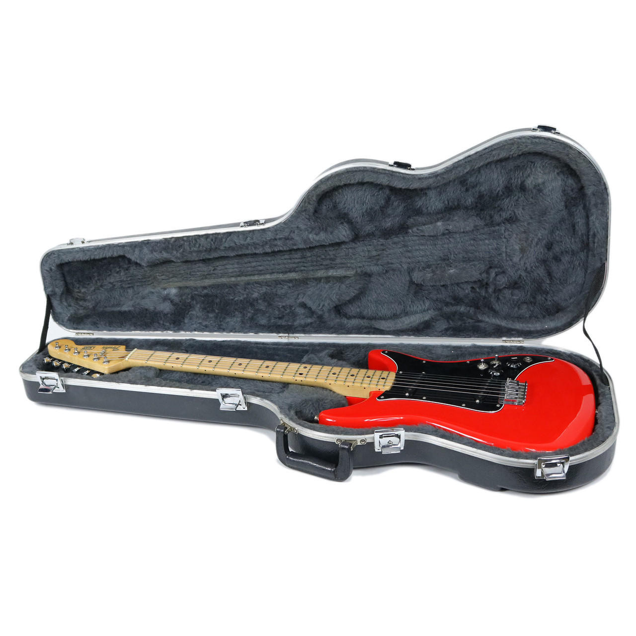 Vintage 1980 Fender Lead II Electric Guitar Red Finish | Cream