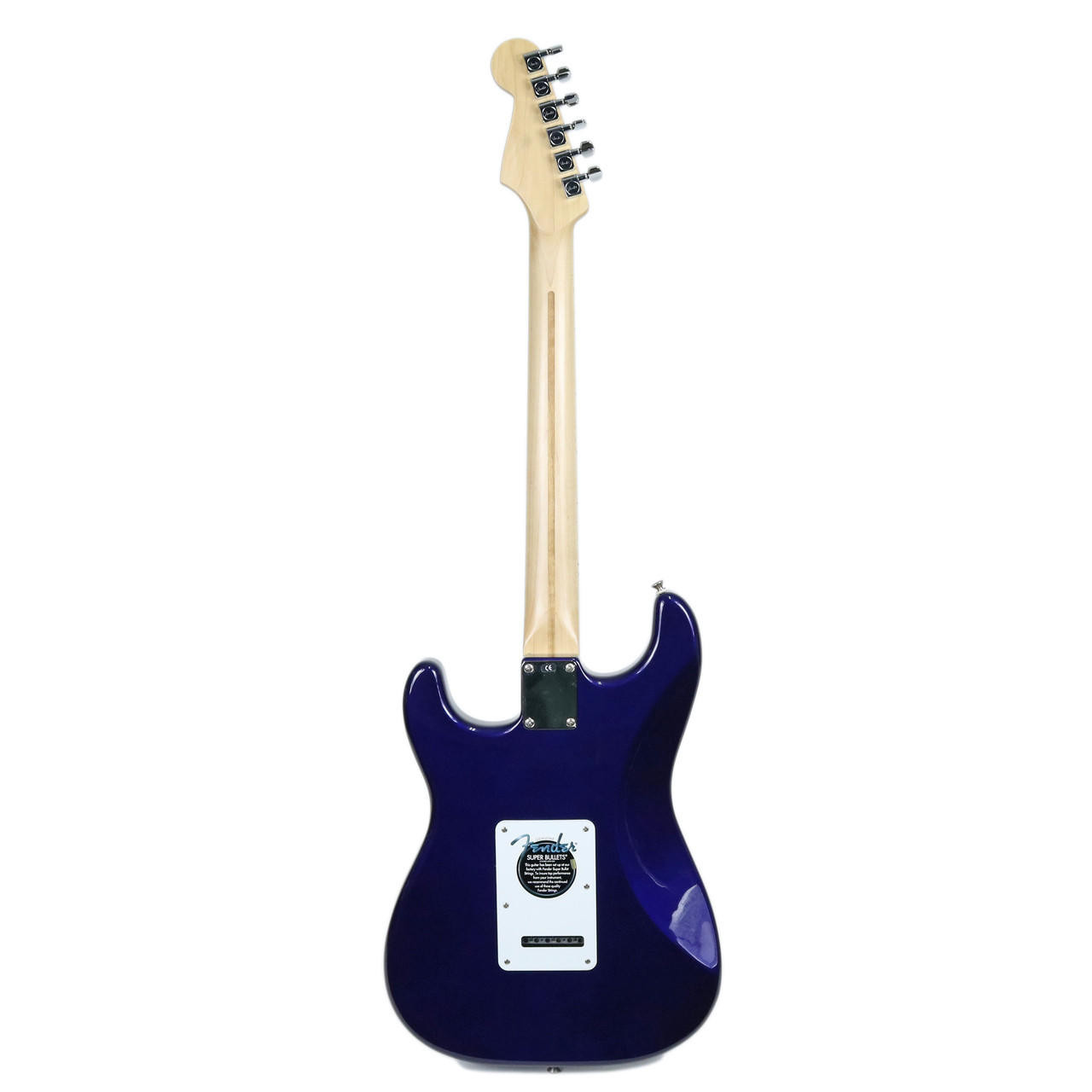 2001 Fender Standard Stratocaster Midnight Blue Finish | Cream
