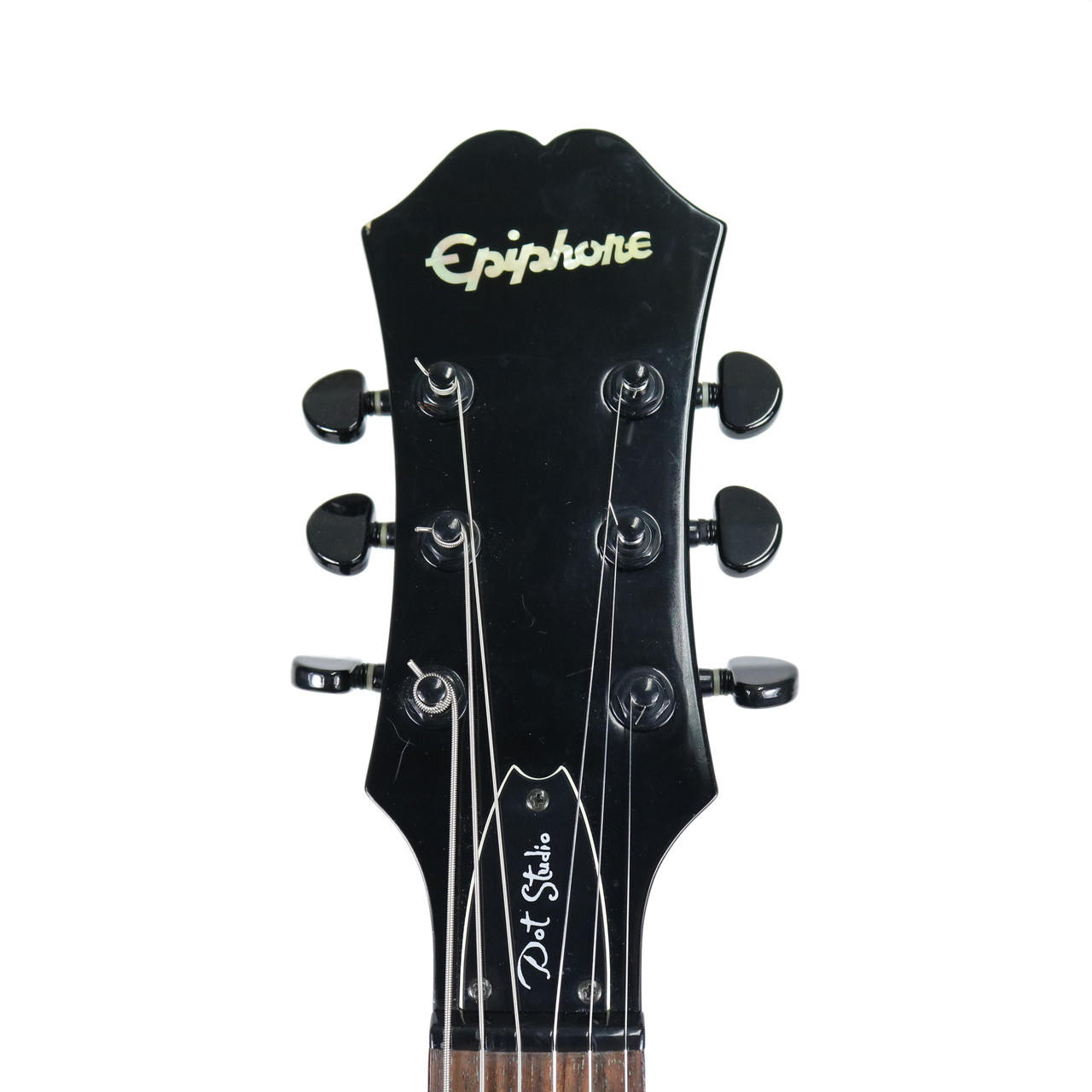 2005 Epiphone Dot Studio Semi-Hollow Body Electric Guitar Black