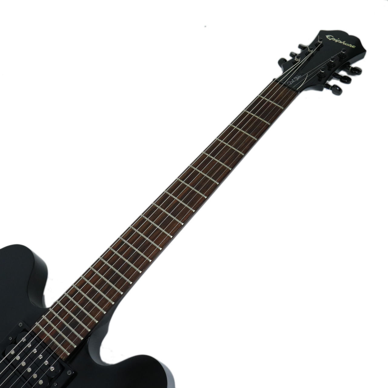 2005 Epiphone Dot Studio Semi-Hollow Body Electric Guitar Black