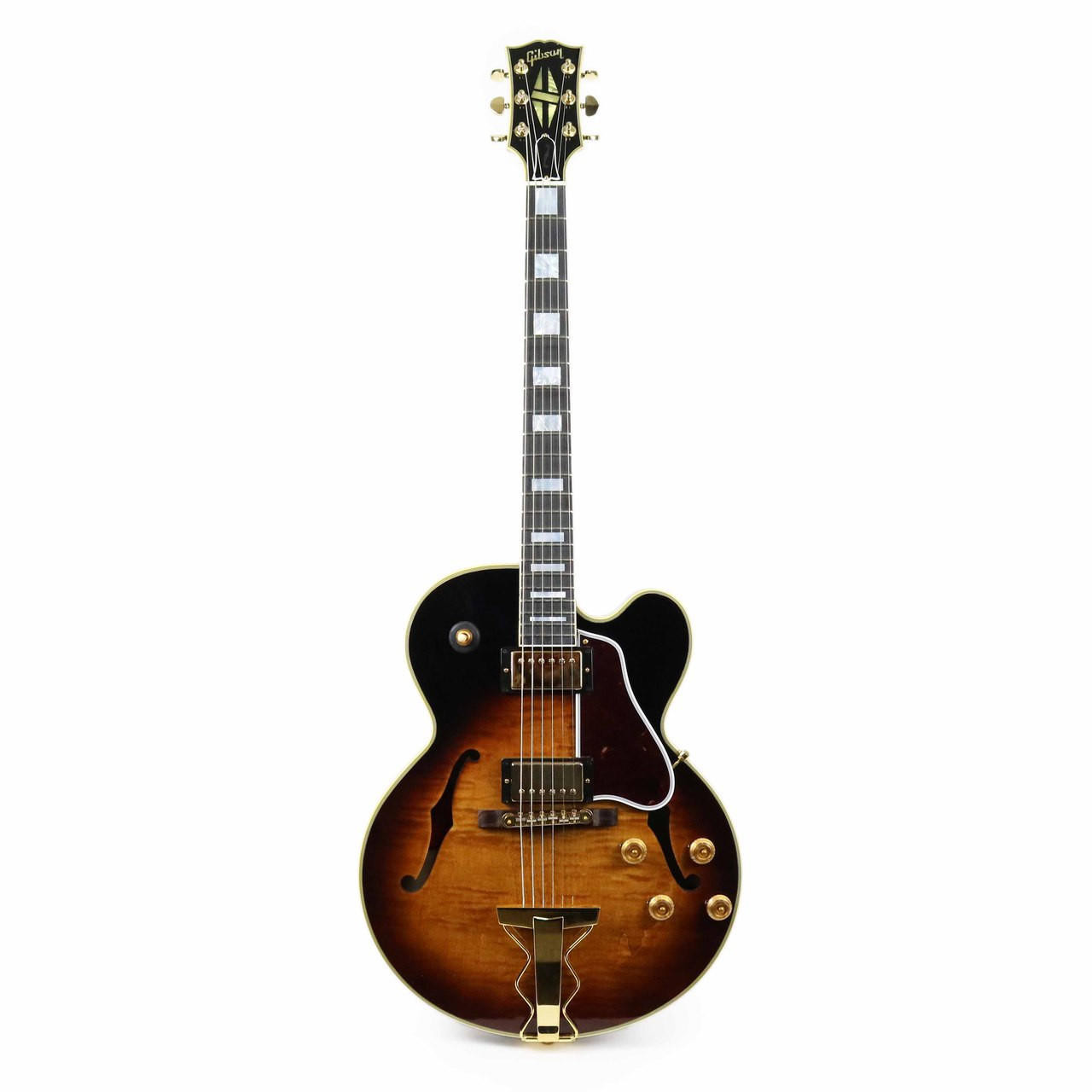 Used Gibson ES-275 Figured Hollow Body in Montreux Burst | Cream