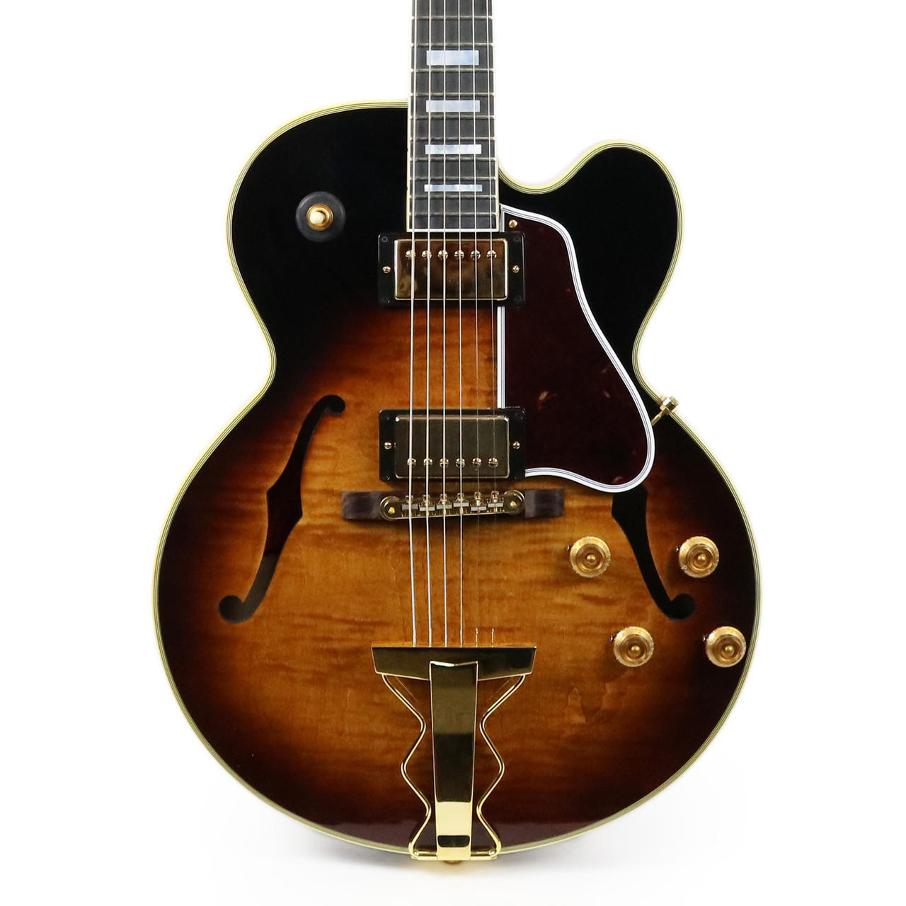 Used Gibson ES-275 Figured Hollow Body in Montreux Burst | Cream