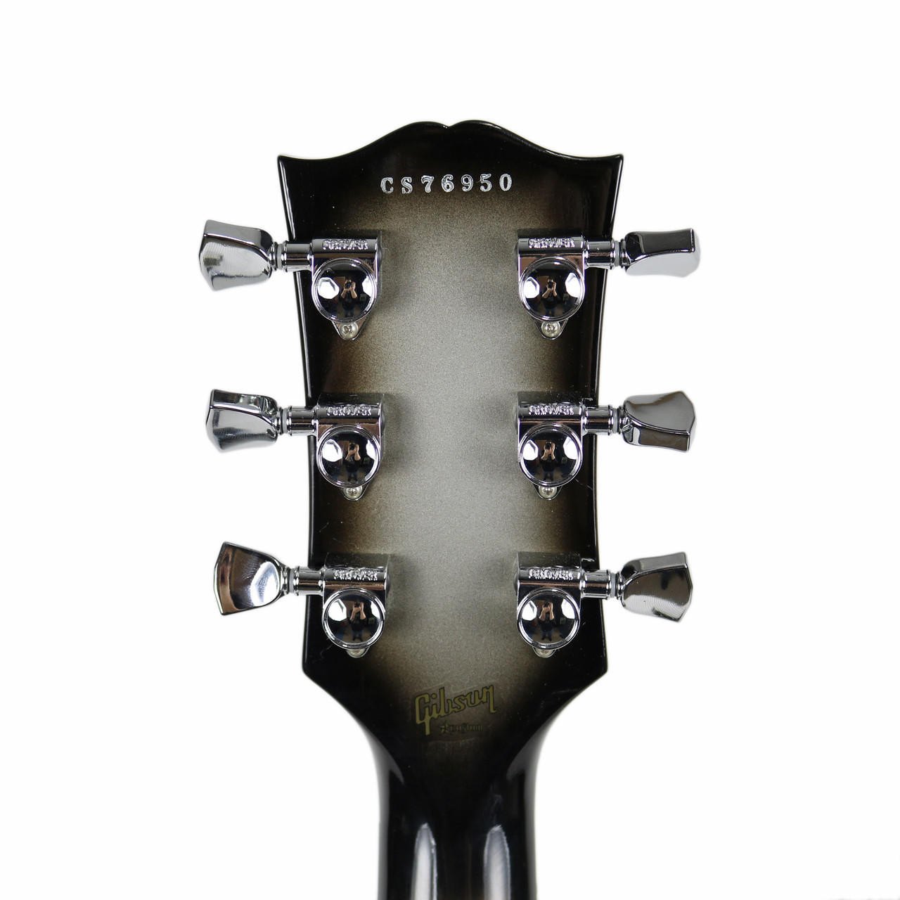 2007 Gibson Les Paul Custom Electric Guitar Silverburst Finish
