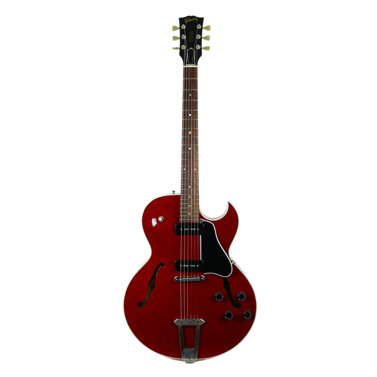 1993 Gibson ES-135 Semi-Hollow Body Electric Guitar Cherry Finish