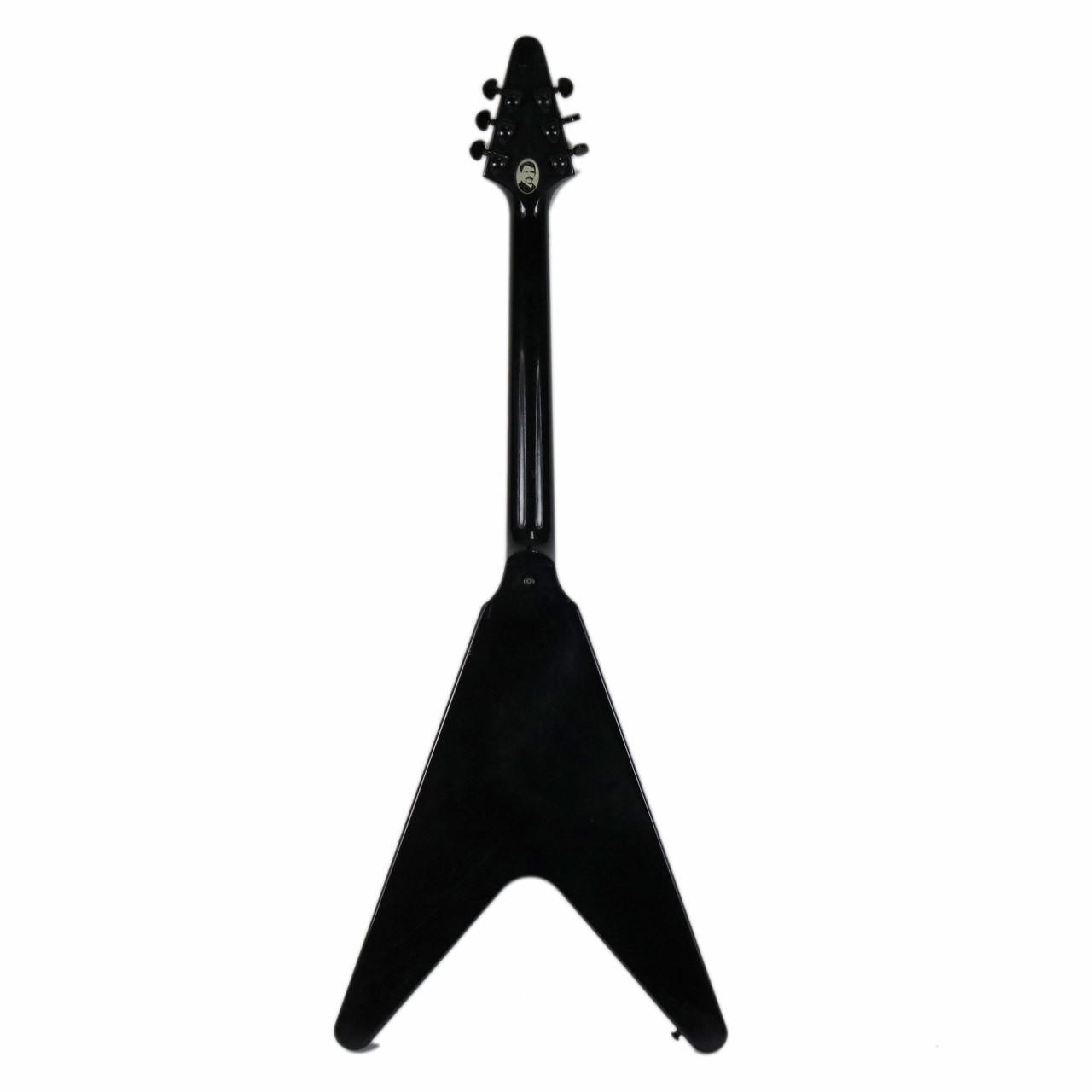 2001 Gibson Gothic Flying V Electric Guitar Black Finish | Cream 