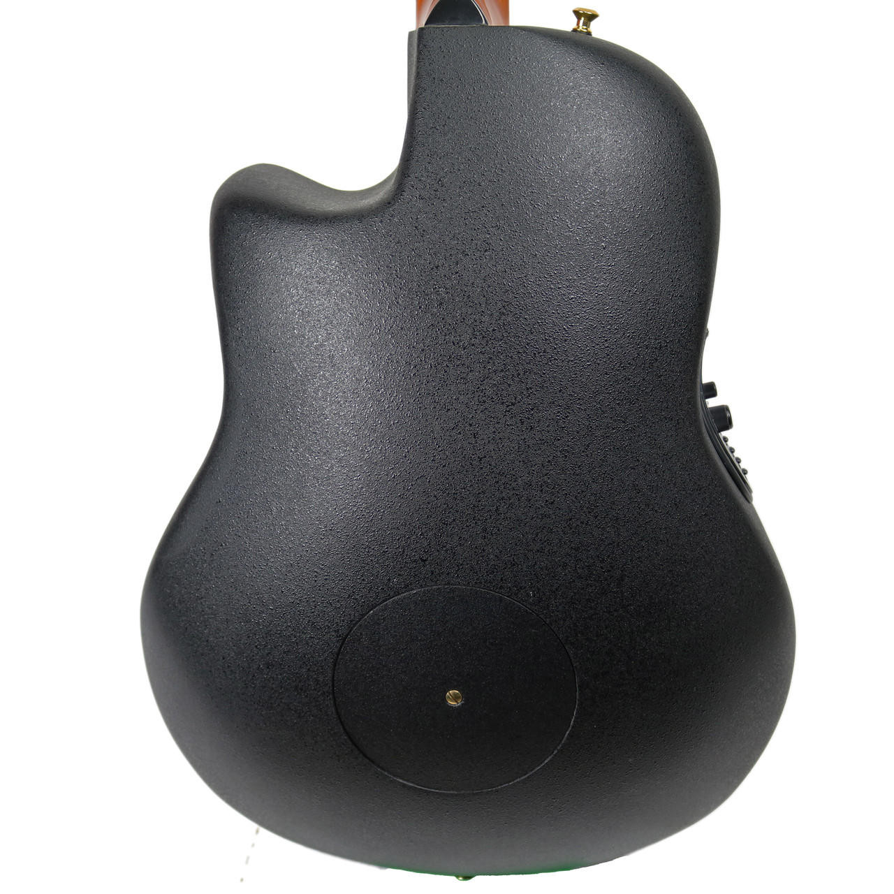 2009 Ovation Elite 1778LX Acoustic Electric Guitar Black Finish