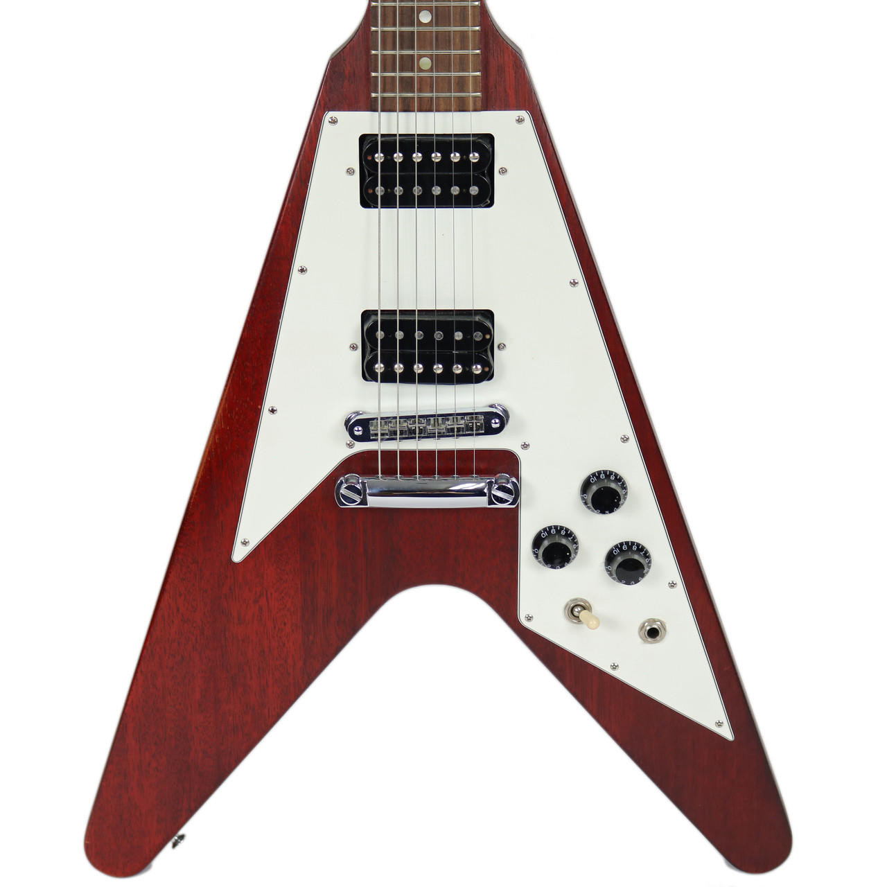 2007 Gibson Flying V Electric Guitar Faded Cherry Finish | Cream