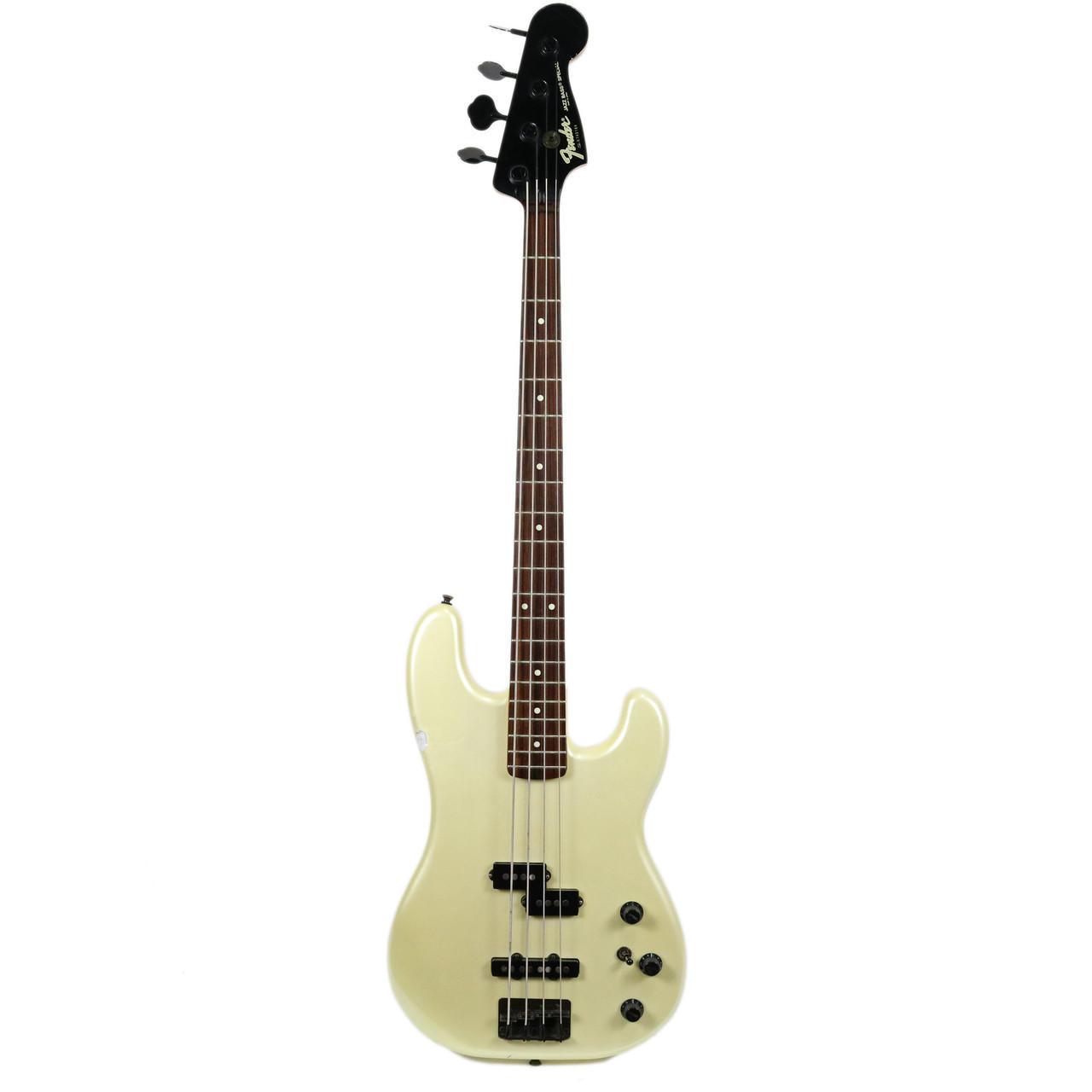 Vintage 1984 Fender Jazz Bass Special White Pearl Finish | Cream
