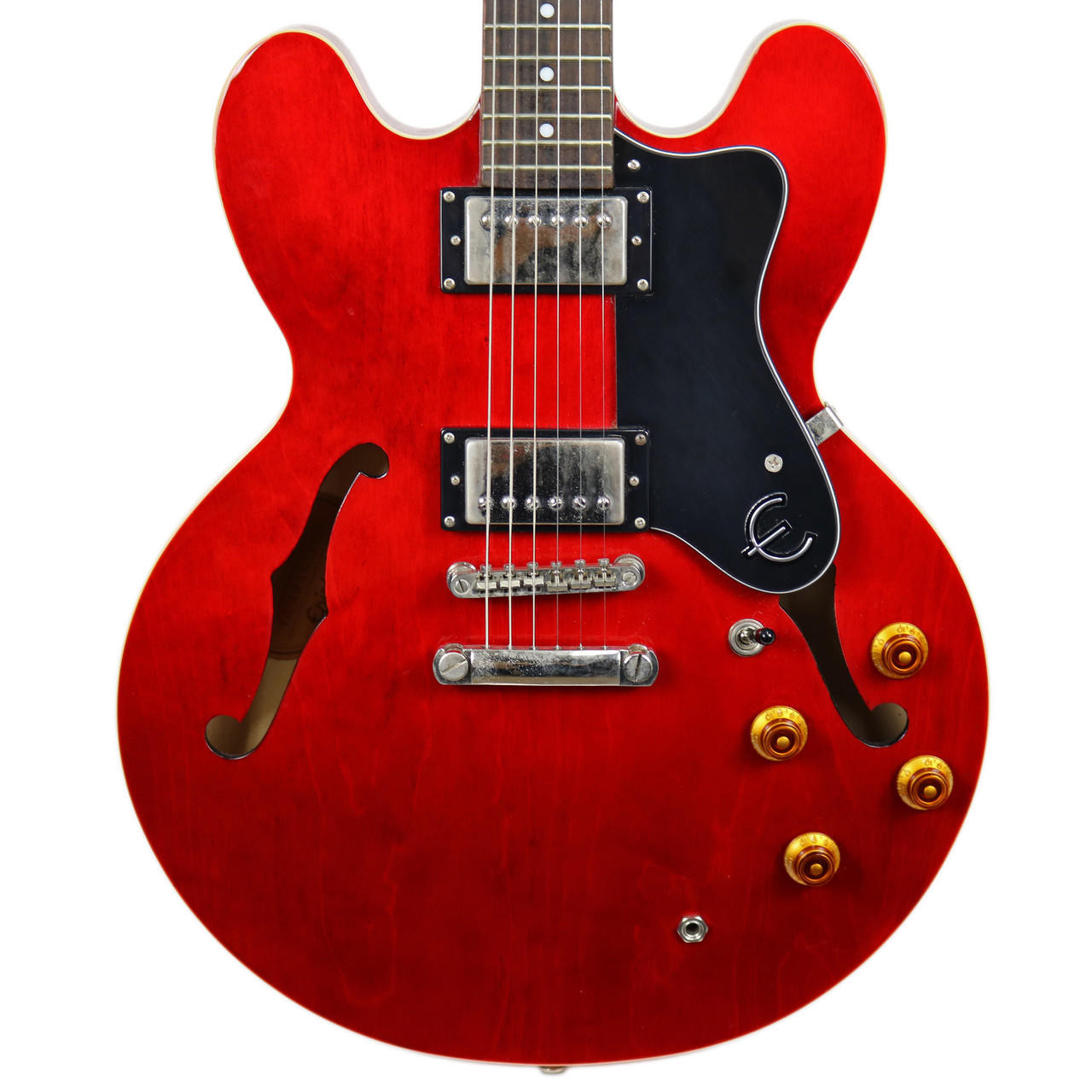 2012 Epiphone Dot Semi-Hollow Body Electric Guitar Cherry Finish
