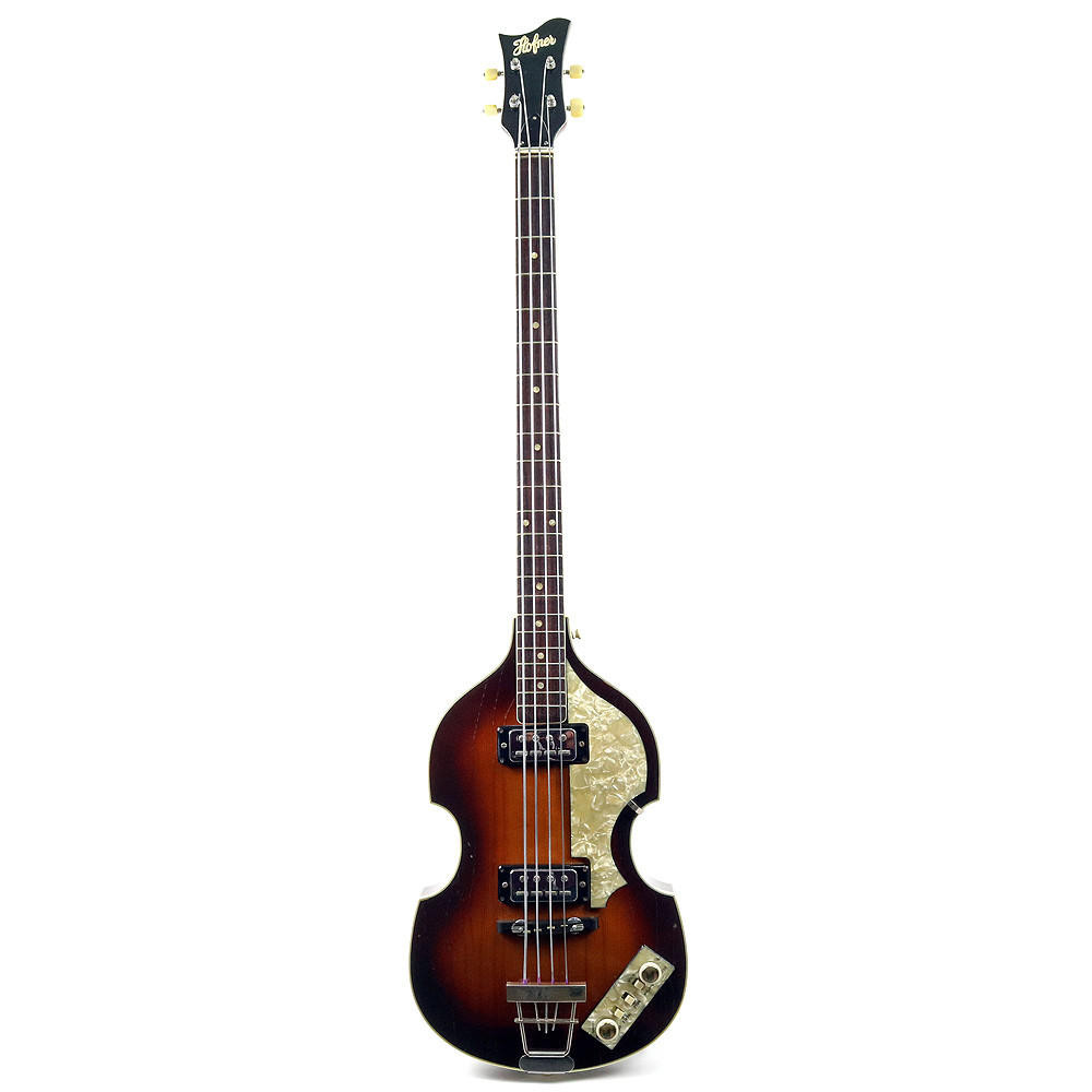 Vintage 1966 Hofner 500/1 Violin Electric Bass Guitar Sunburst