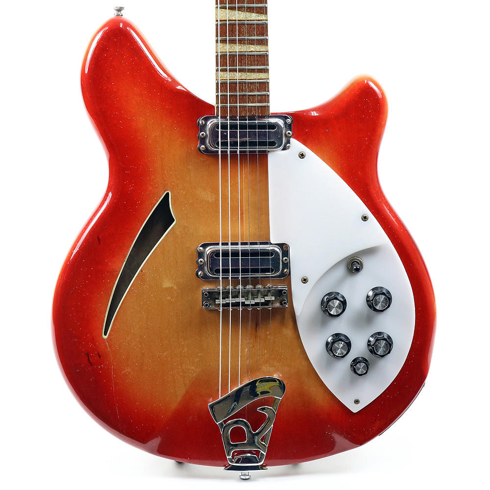 Vintage 1967 Rickenbacker 365 360 Electric Guitar Fireglo Finish