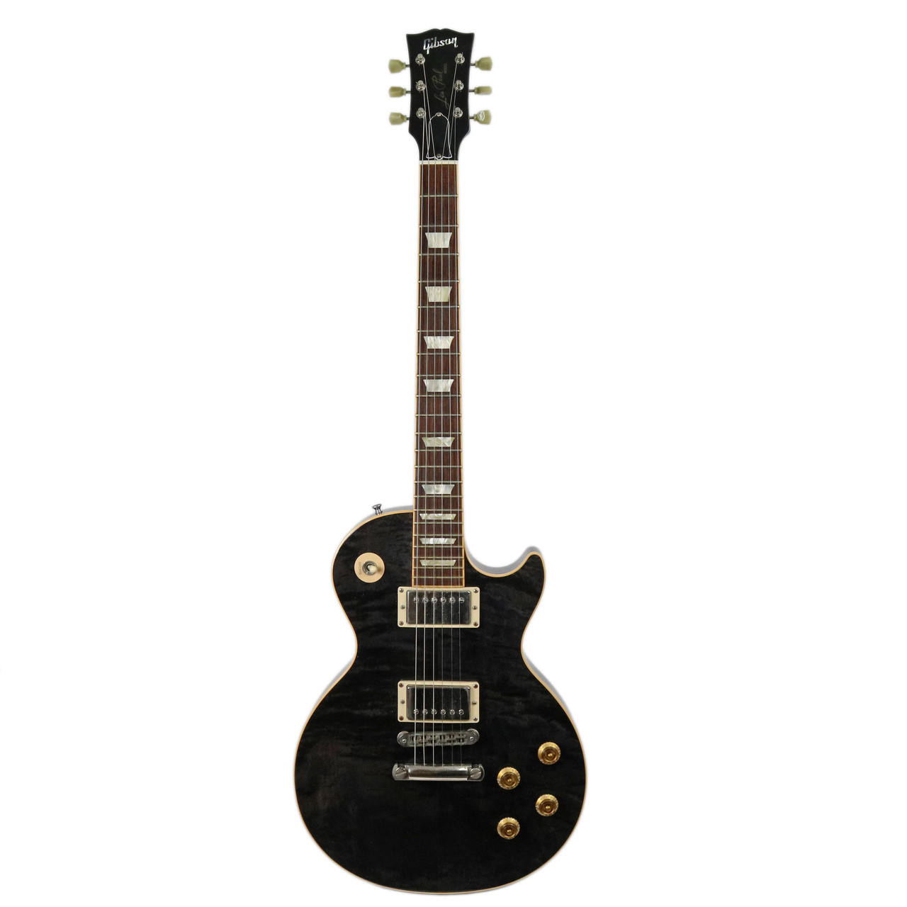 Gibson Les Paul standard DC(NT) 2006年製 2006 Gibson Les Paul Standard Electric Guitar Charcoal Flame