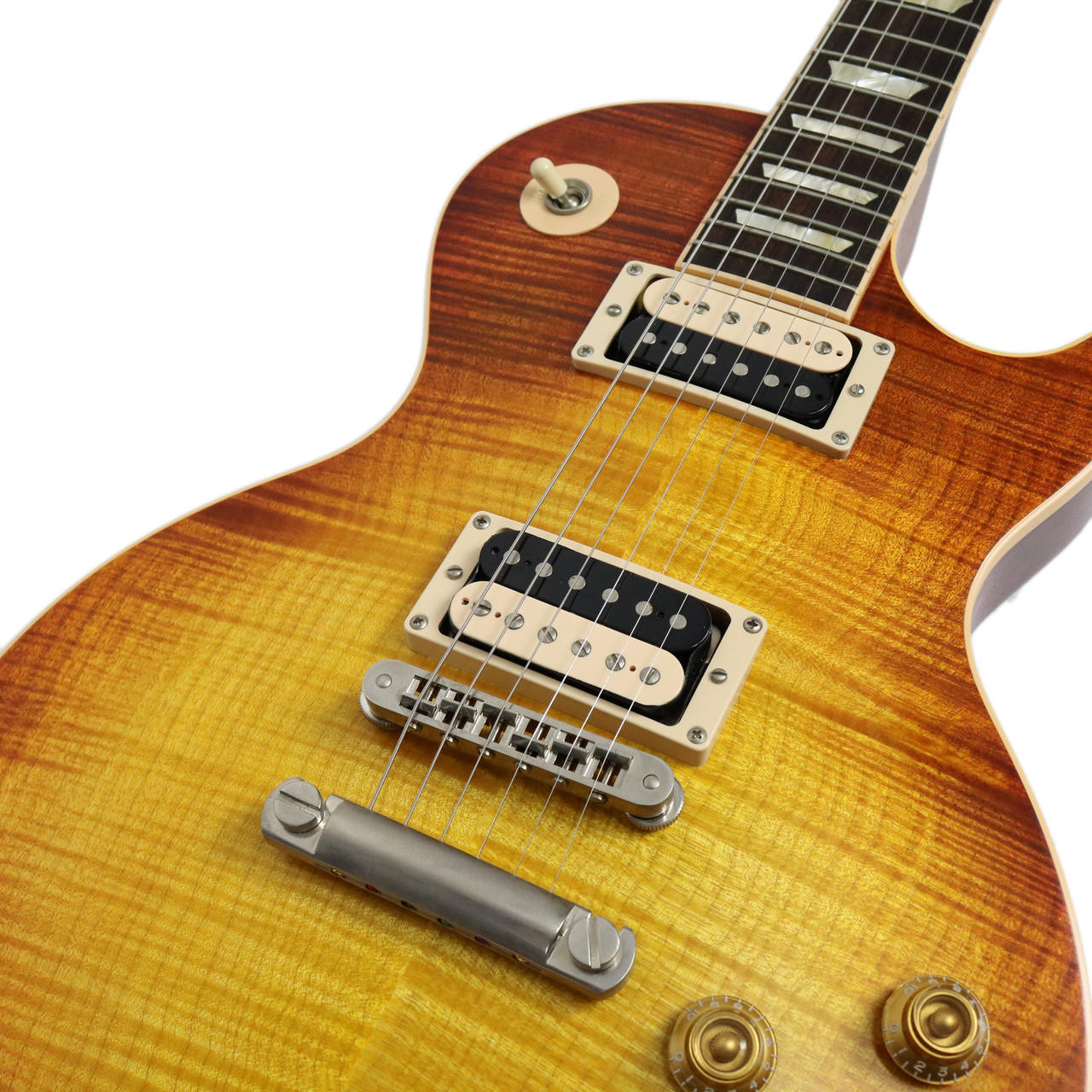 2005 Gibson Les Paul Standard Faded 50's Honeyburst Flame Finish