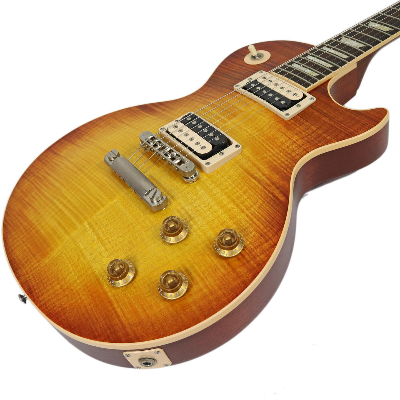 2005 Gibson Les Paul Standard Faded 50's Honeyburst Flame Finish