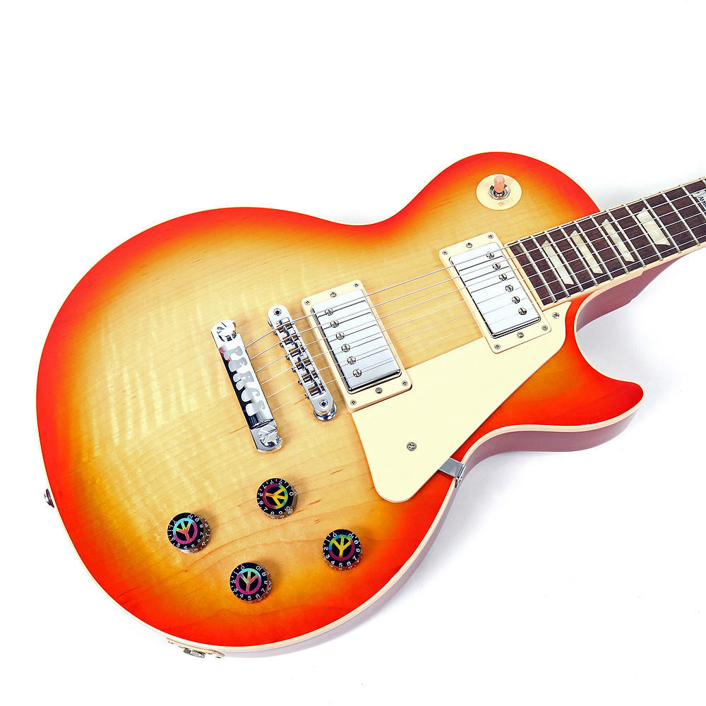 2014 Gibson Les Paul Standard Peace Electric Guitar Serenity