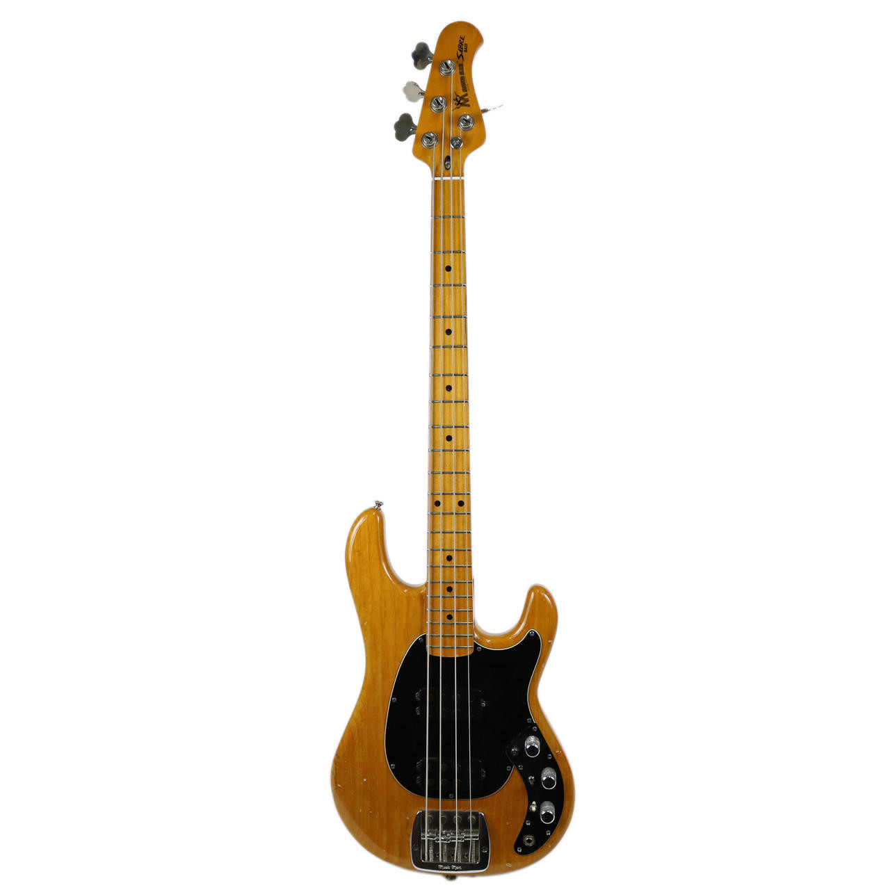 Vintage 1979 Music Man Sabre Electric Bass Natural Finish | Cream Vintage 1979 Music Man Sabre Electric Bass Natural Finish | Cream