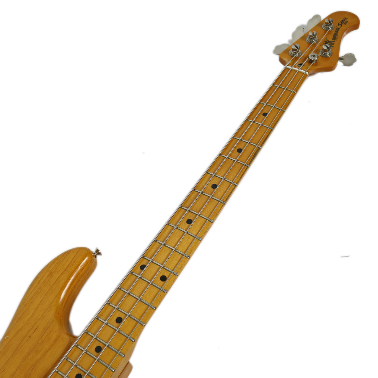 Vintage 1979 Music Man Sabre Electric Bass Natural Finish | Cream