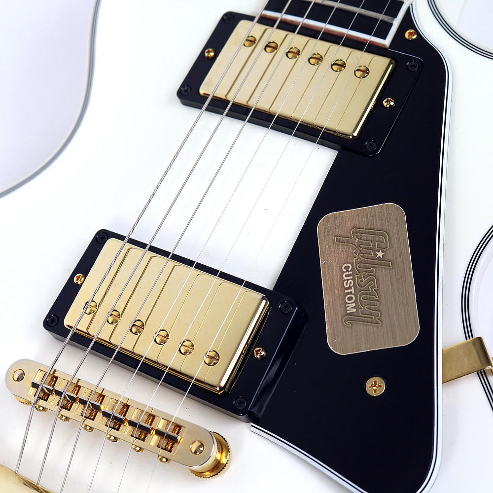 2012 Gibson Custom Shop Les Paul Custom Alpine White Finish